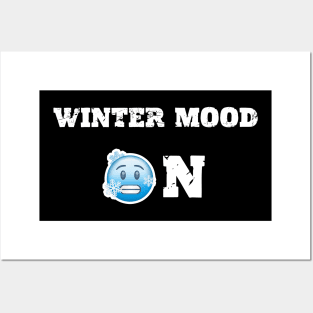 WINTER MOOD ON Posters and Art